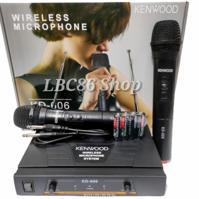 mic wireless KENWOOD KD 606 Wireless microphone VHF