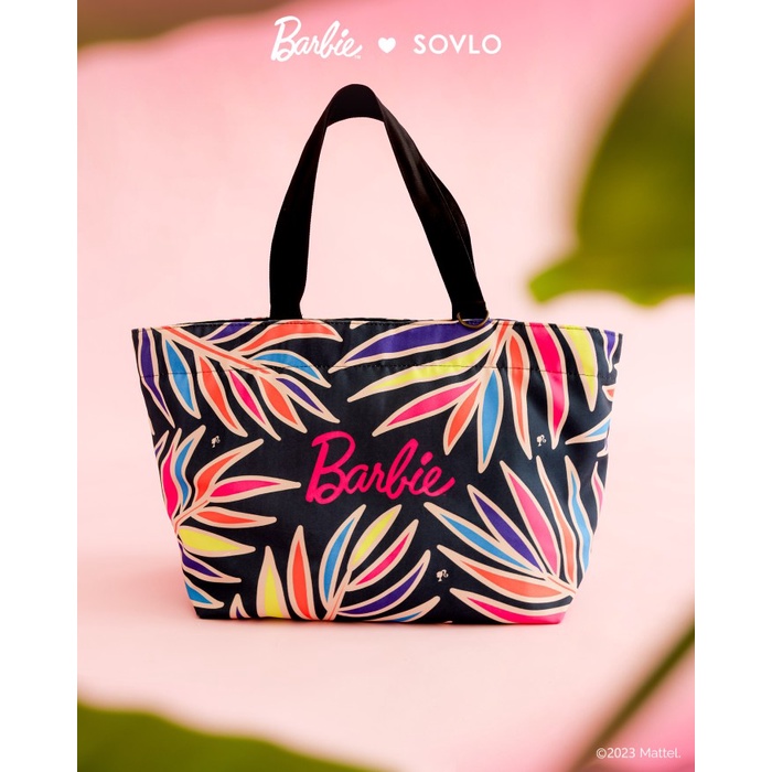 SOVLO X BARBIE FEMME TOTE BAG - TAS KANVAS WANITA
