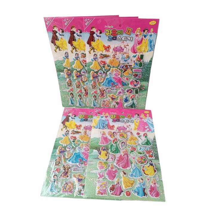 

Mainan Hobi Edukasi Sticker Stiker Anak Princess DA-006