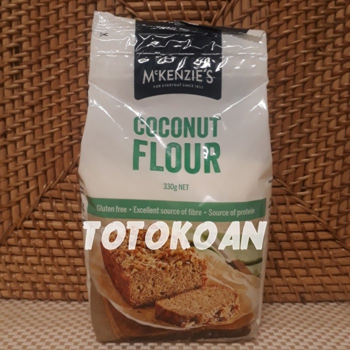 

Murah!! MCKENZIE'S MCKENZIES MC KENZIE'S COCONUT FLOUR TEPUNG KELAPA 330 GR
