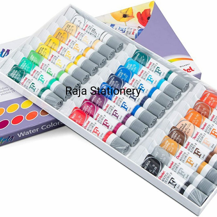 

Masih Ada! Pentel Arts 24 Water Colours / Cat Air 24 Warna Wfrs-24