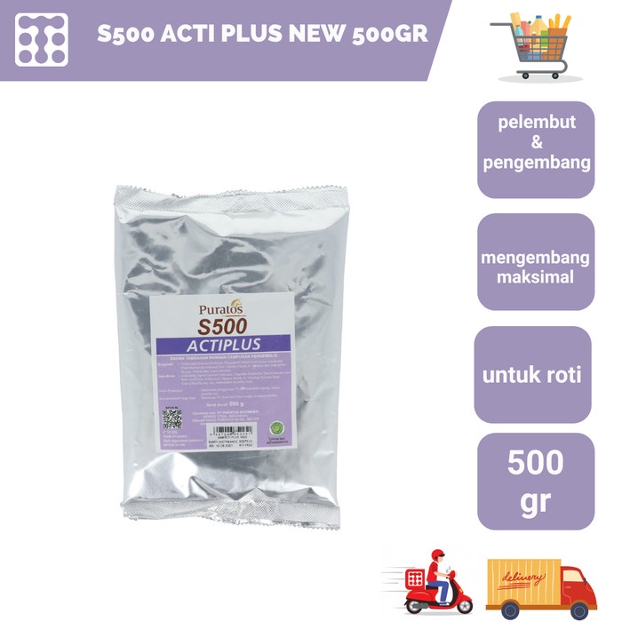 

Terlaris s500 Acti Plus New 500gr /Pelembut dan Pengembang Roti SALE