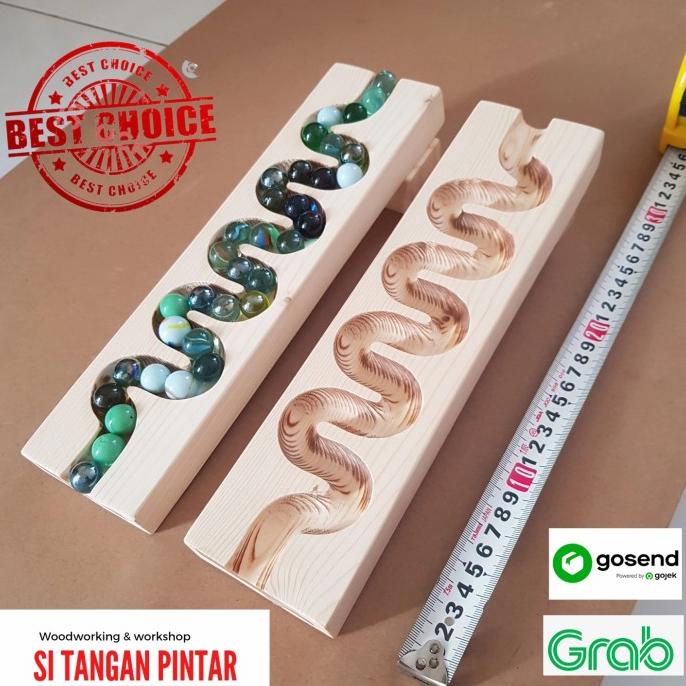 Marble Run Special | Wooden Marble Run | Tetris Edition