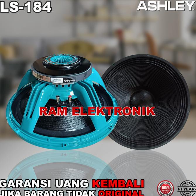 Komponen Speaker 18 Inch ASHLEY LS184 / LS 184 Original MAXIMAL 2000W