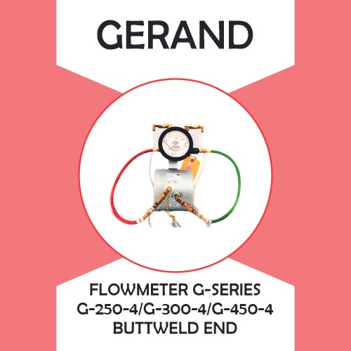 Promo Flowmeter / Flow Meter Gerand Original Us, Buttweld, 4 Inch , New