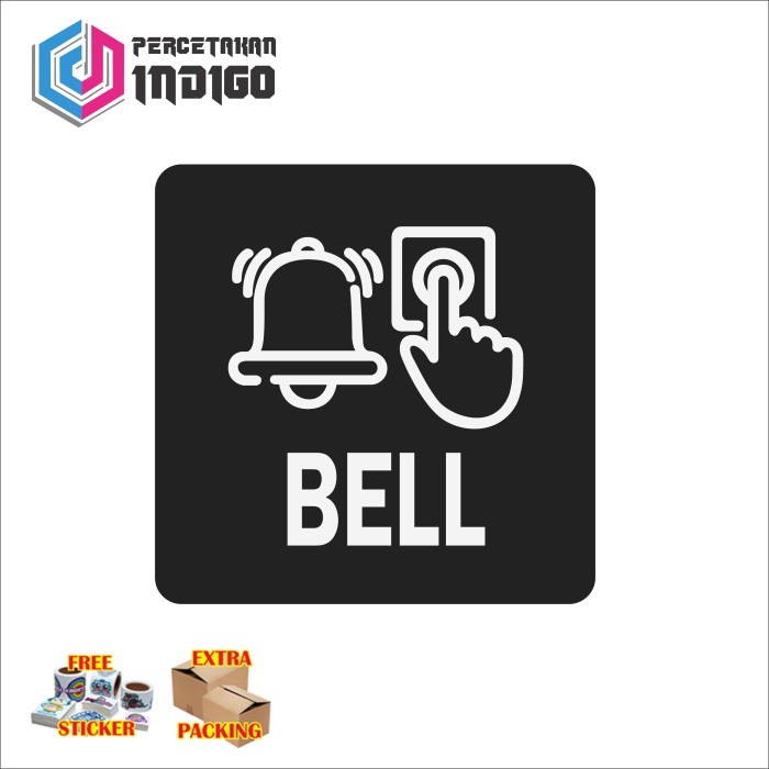 

Terlaris sign akrilik acrylic papan bell Elegan