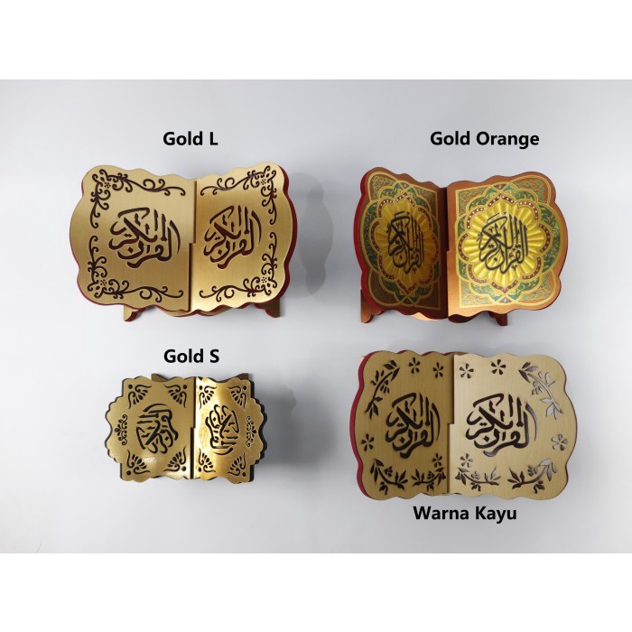 

sale Rekal Al-Quran ukuran lebar 26cm. Tatakan, dudukan Lekar Alquran Termurah