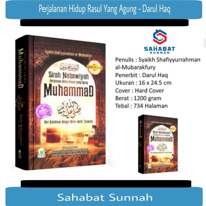 

sale Best Seller Siroh Nabawiyah Perjalanan Rasul Yang Agung - Darul Haq Termurah