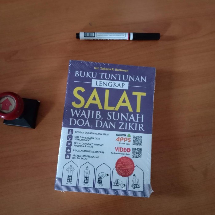 

sale BUKU TUNTUNAN LENGKAP SALAT WAJIB, SUNAH, DOA DAN ZIKIR Termurah