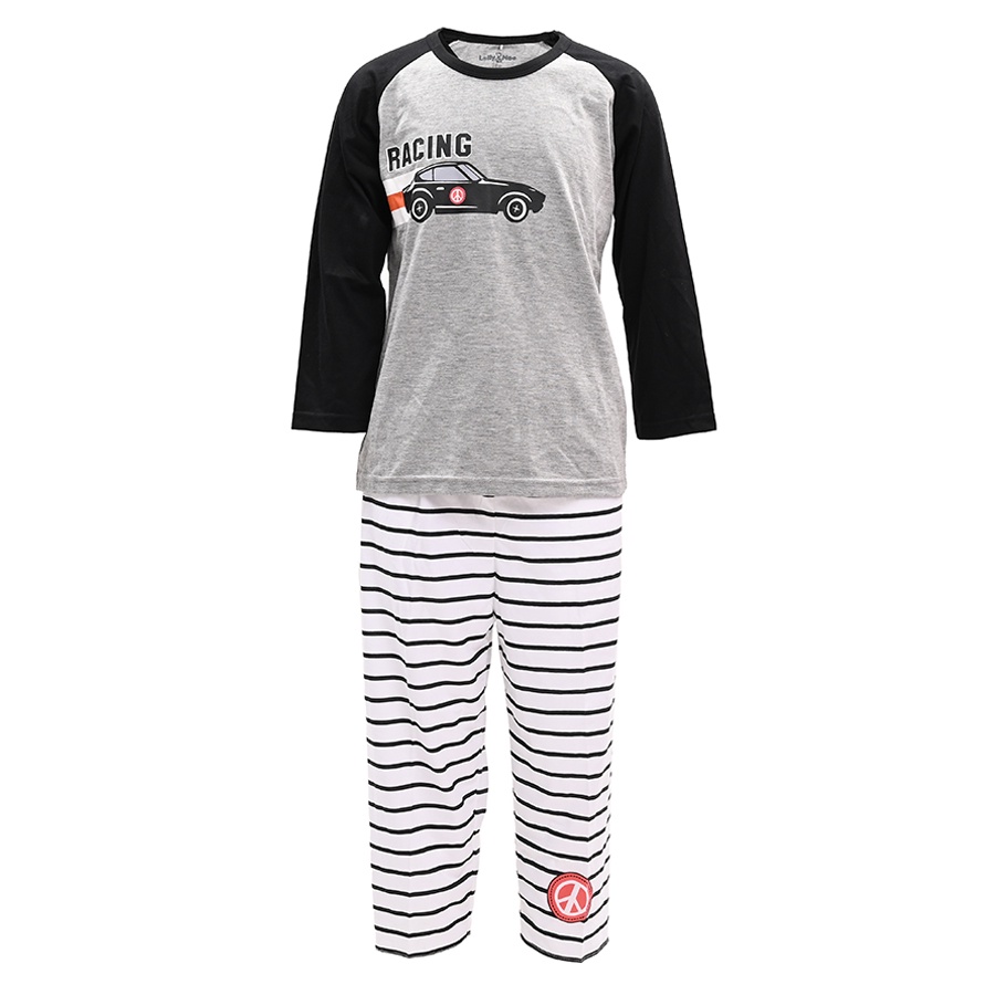 Rambla - Lolly & Noe Setelan Piyama Anak Laki - Laki Lengan Panjang Racing