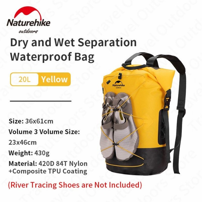 Promo Drybag Outdoor Naturehike Nh21Fsb04 New Version Terbaru
