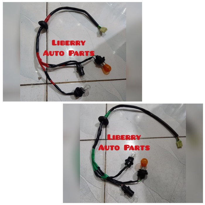 Cod Socket / Soket / Bohlam Lampu Stop Belakang Avanza Xenia 2019-2020 Kode Ema325