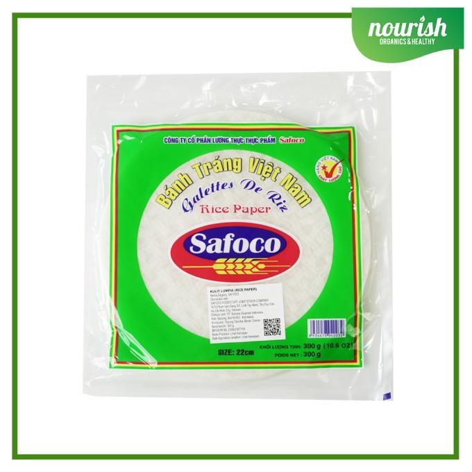 

Safoco, Rice Paper 22cm (Banh Trang Viet Nam) kulit lumpia