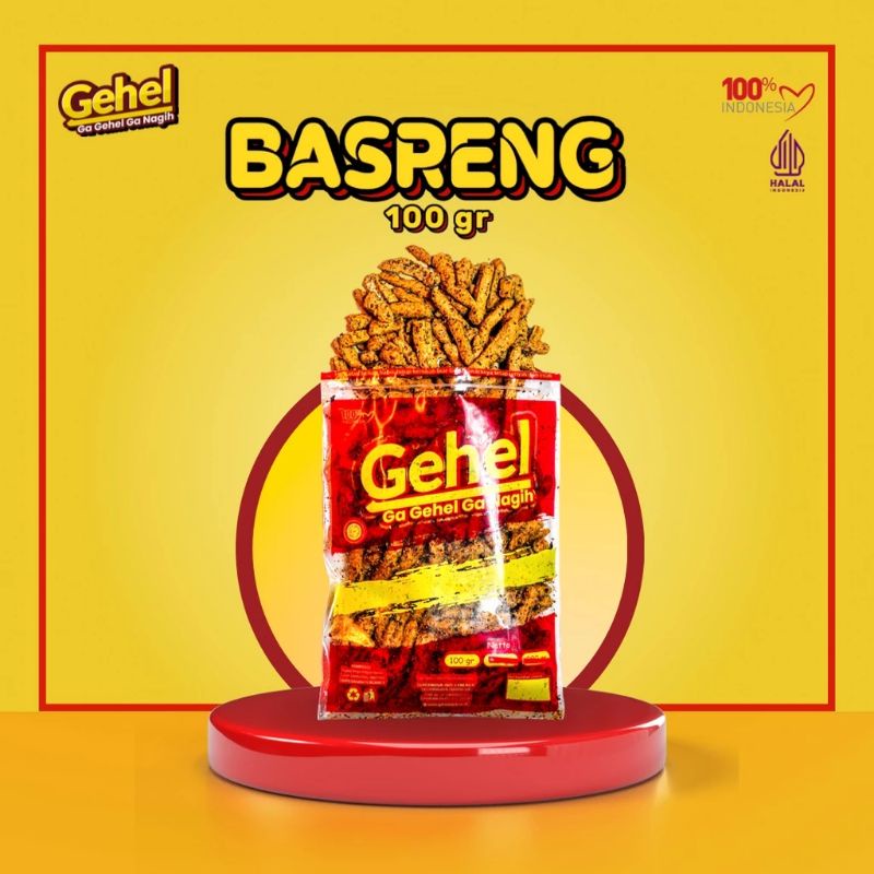 

BASRENG GEHEL 100GR - MAKANAN RINGAN