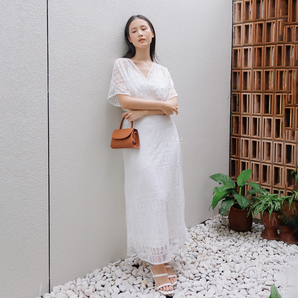 [LIMITED] BEST PRODUCT Foxquinn SAFIA DRESS / Dress Wanita / Kaftan Dress