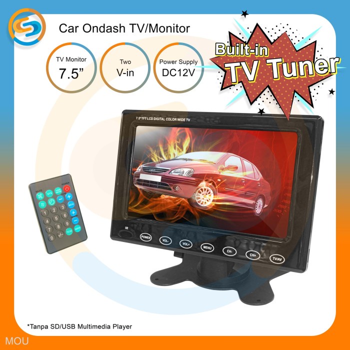 Promo Tv Monitor Ondash 7 Inch - Tv Mobil