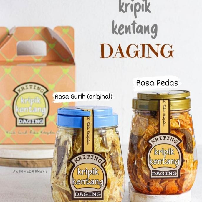 

KRITING HOMEMADE (KRIPIK KENTANG DAGING)