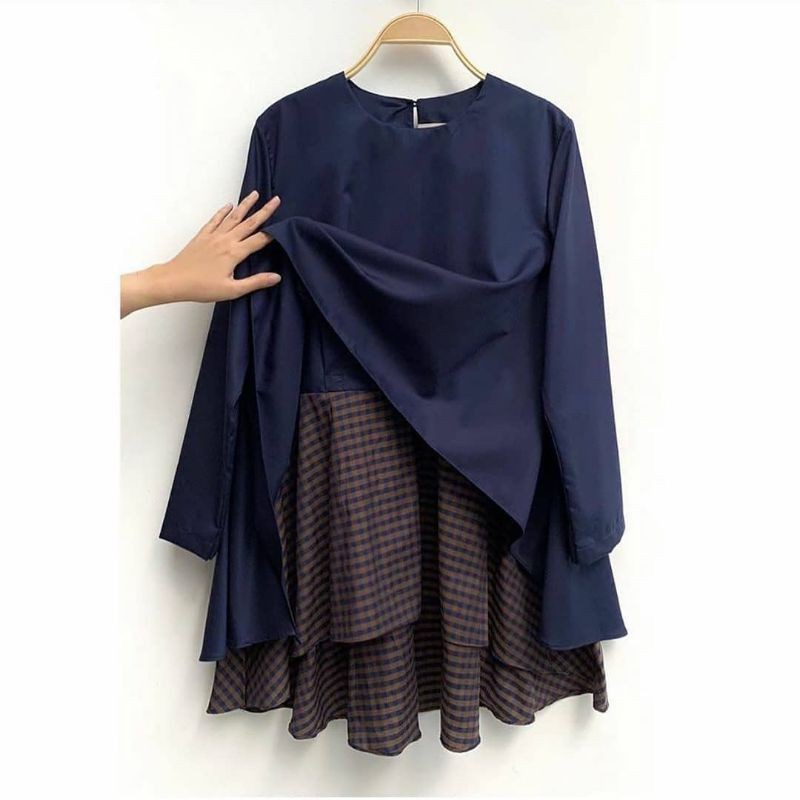 STYLISH MODERN RANIA BLOUSE / ILONA BUSUI SERIES / MAHARA NURSINGWEAR / MAHARA ID