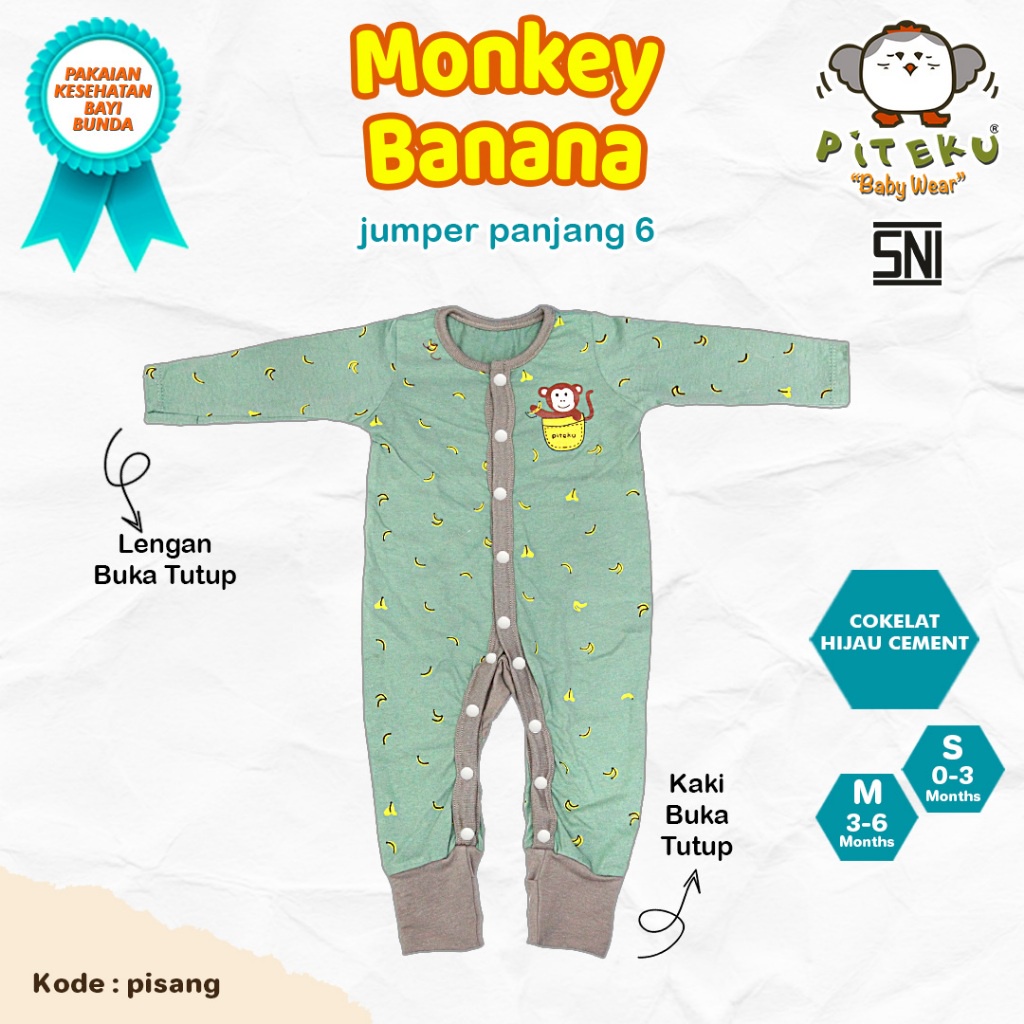 piteku jumper panjang pisang