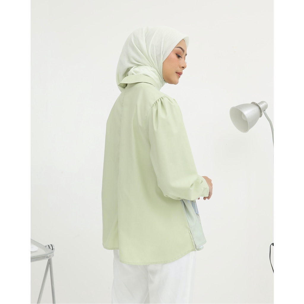 STYLISH MODERN!! Geulis.id LALUNA BLOUSE (2 warna) Top