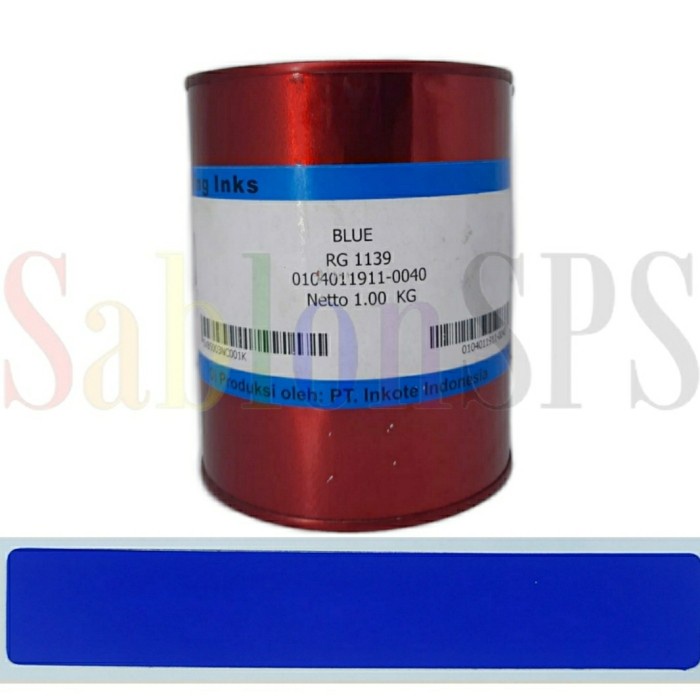 

Ready Tinta Royal Guard Biru Blue Rg 1139 Tinta Sablon Pvc 1Kg Garansi