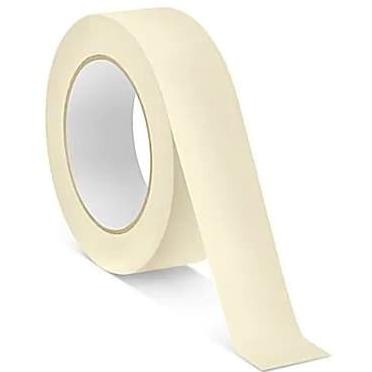

[Putih ] Isolasi Kertas Kecil Masking Tape 1 Inch 20 Yard Lakban Warna