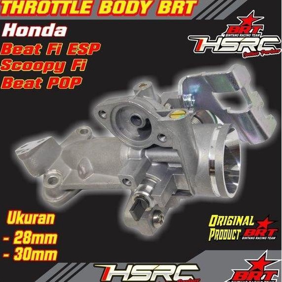 Throttle Body Racing Brt Honda Beat Fi Esp Street Scoopy New Stylish