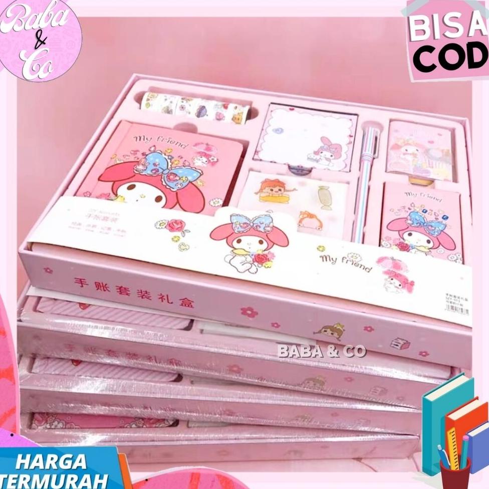 

TERBARU JURNAL SANRIO PAKET JURNAL 7 IN 1 MELODY PINK PAKET LENGKAP ALAT TULIS SEKOLAH SANRIO KADO ALAT TULIS MY MELODY 7 IN 1 TERLARIS
