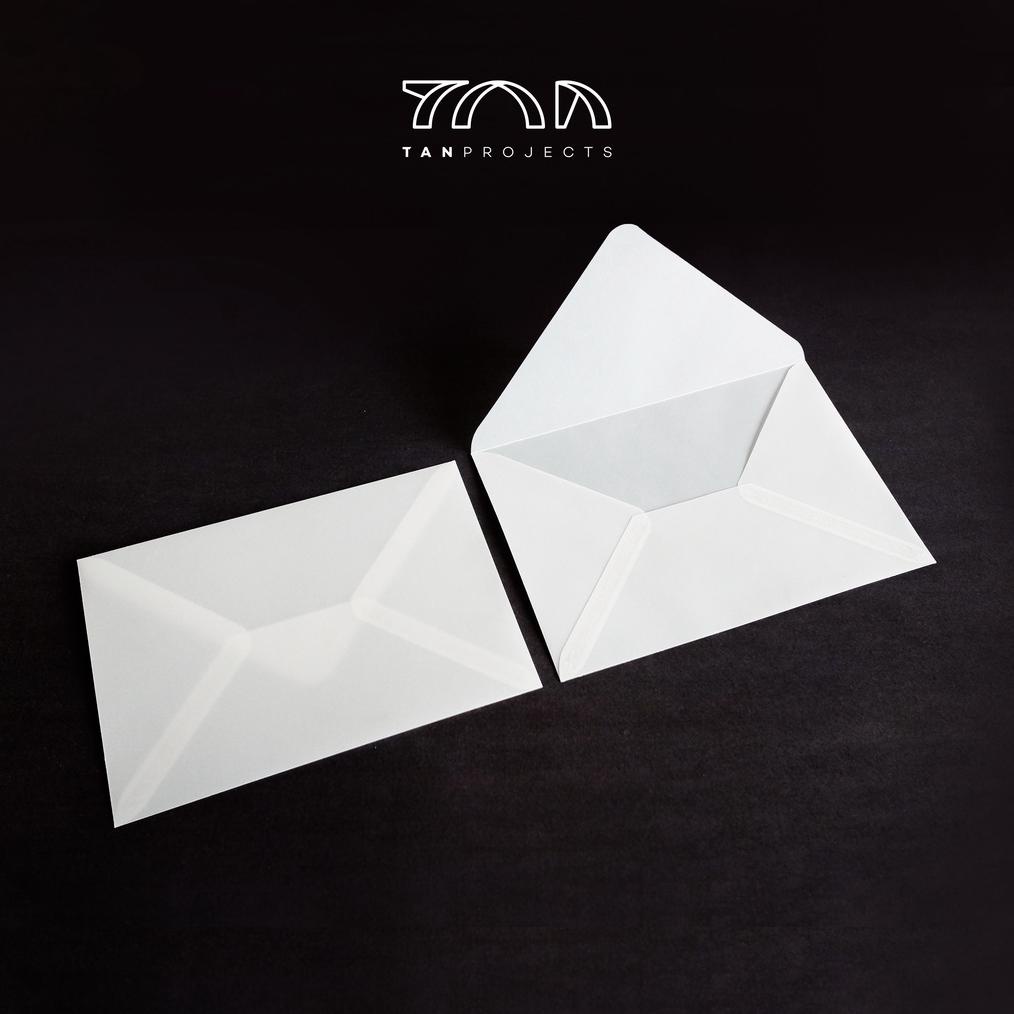 

TERBARU 1 SET 5 PCS AMPLOP TRANSPARAN / KALKIR POLOS PREMIUM A6 UK 11.4CM X 16.2CM MURAH