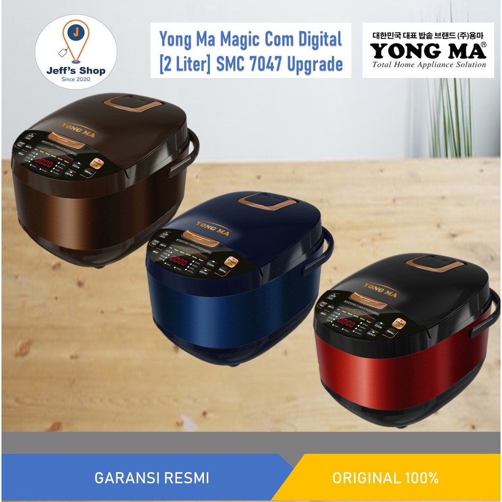 Yong Ma Magic Com / Rice Cooker [2 Liter] SMC 7047 Upgrade - 10 Fungsi
