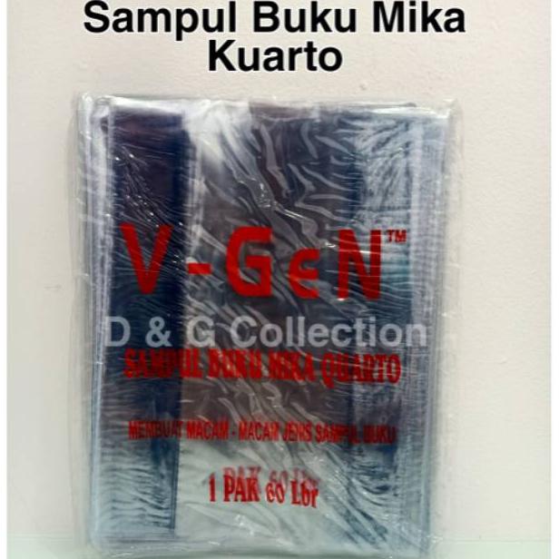 

Kekinian - SAMPUL BUKU KUARTO / SAMPUL MIKA / PLASTIK KUARTO ,,