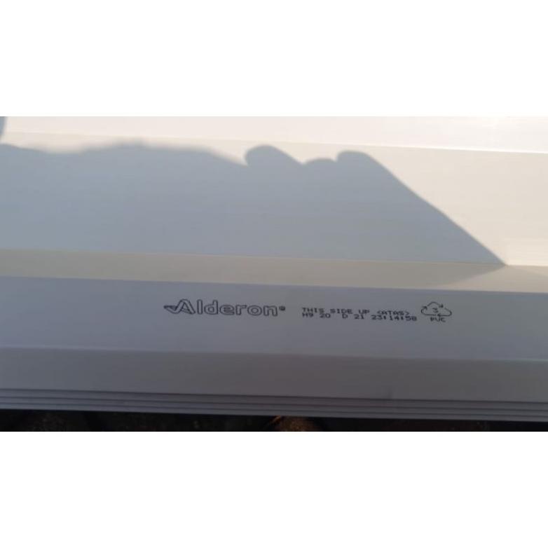 New - Atap upvc alderon 830 berongga tebal 10mm .,