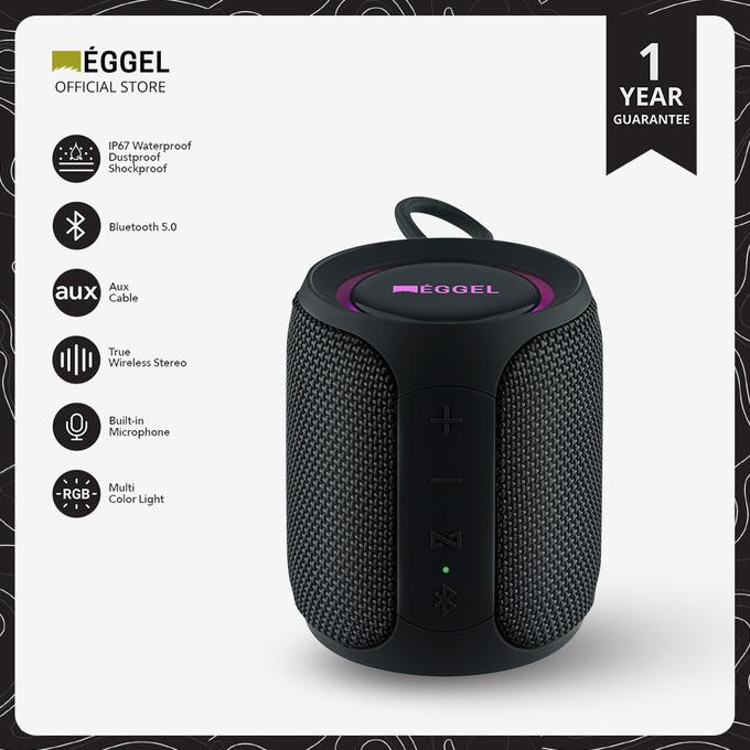Eggel Terra 3 Mini 360 Waterproof Portable Bluetooth Speaker