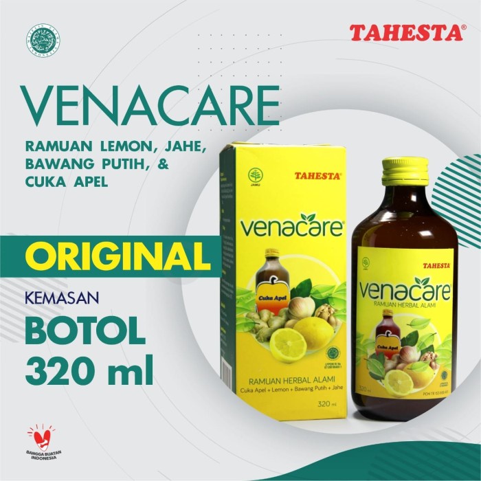 

Terlaris TAHESTA VENACARE Original 320ml SALE