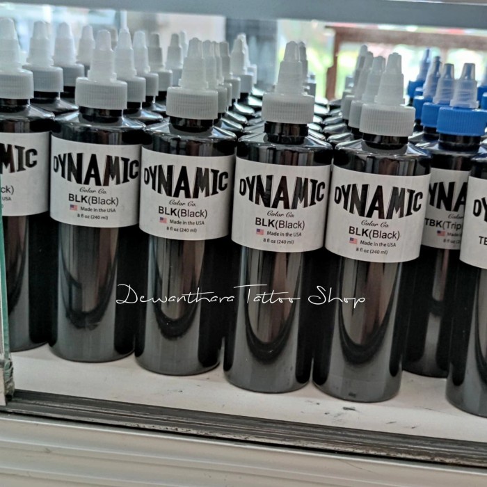 Dynamic ink Black / Triple black 8oz