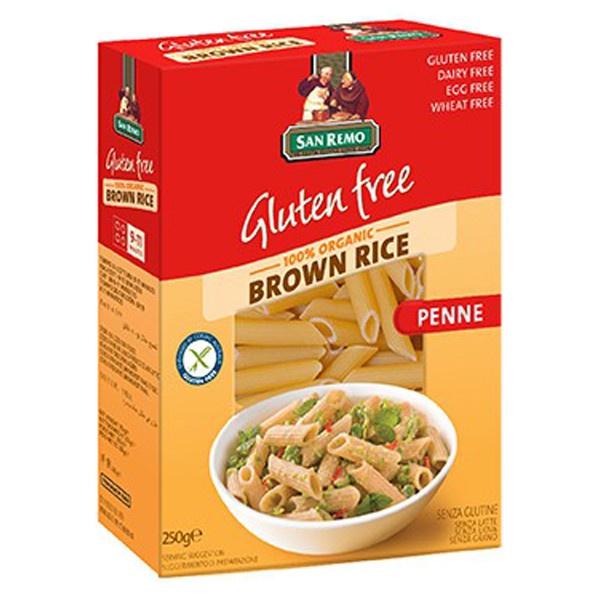 

San Remo Brown Rice Penne 250 g