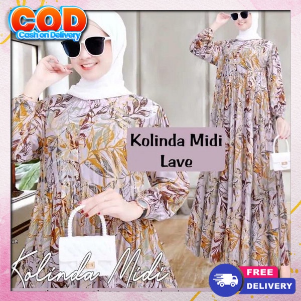 Pakaian Gamis Jumbo Mewah Elegant Kondangan Bahan Halus Berkualitas Dress Famis Waita Murah Premium 