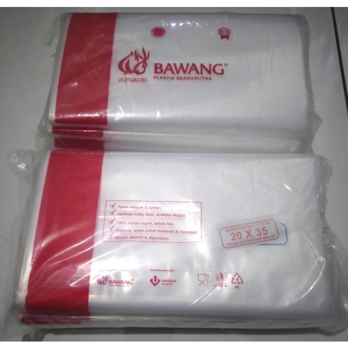 

Promo Kantong Plastik Pe Cap Bawang Ukuran 20X35 (2 Kiloan) Isi 1 Kg Terbaru