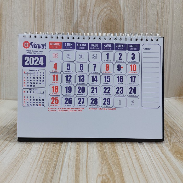 

Terlaris Kalender Meja Jumbo / Besar Promo Terbaru
