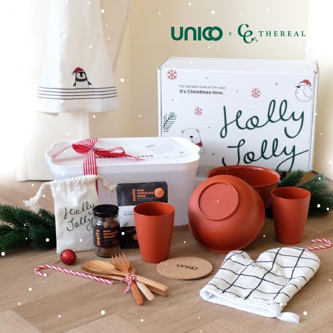 

New Unico Christmas Hampers 2022 Parsel Natal Premium Parcel Mangkok Gelas Original