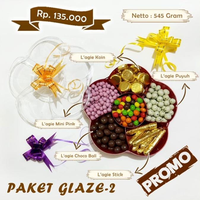 

Ready Promo Parsel Parcel Coklat Lebaran Cokelat Toples Sekat Kado Delfi Mix Original