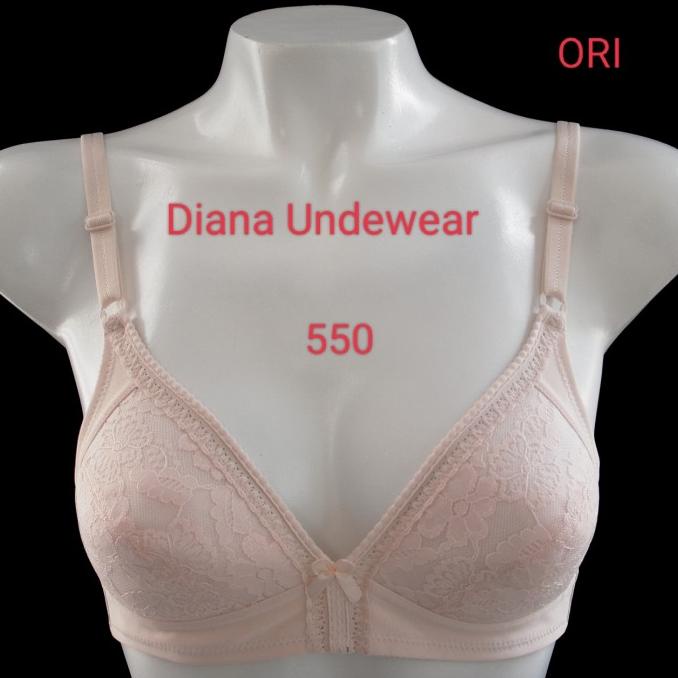 BH Diana (Asli) Style 550 Busa Tipis Tidak Kawat