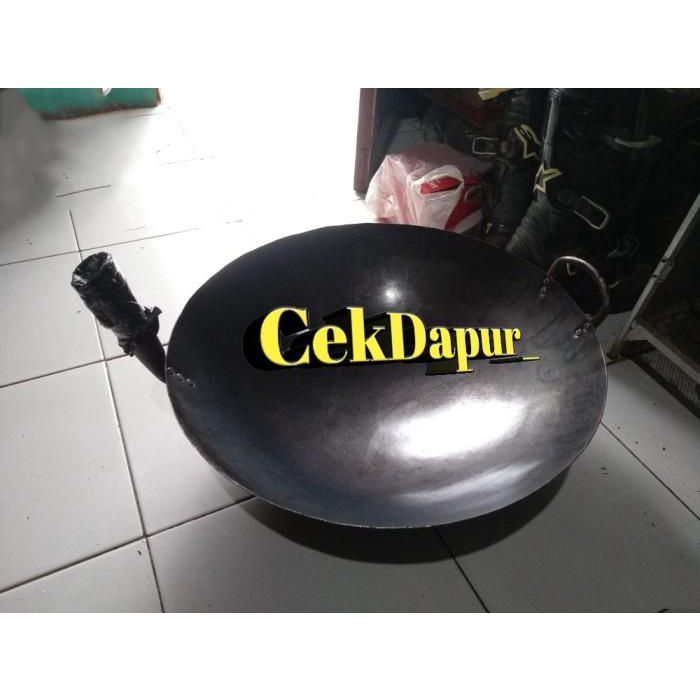 WAJAN NASI GORENG UK.50CM/WAJAN JUMBO ANTI LENGKET TEBAL BAJA BESI