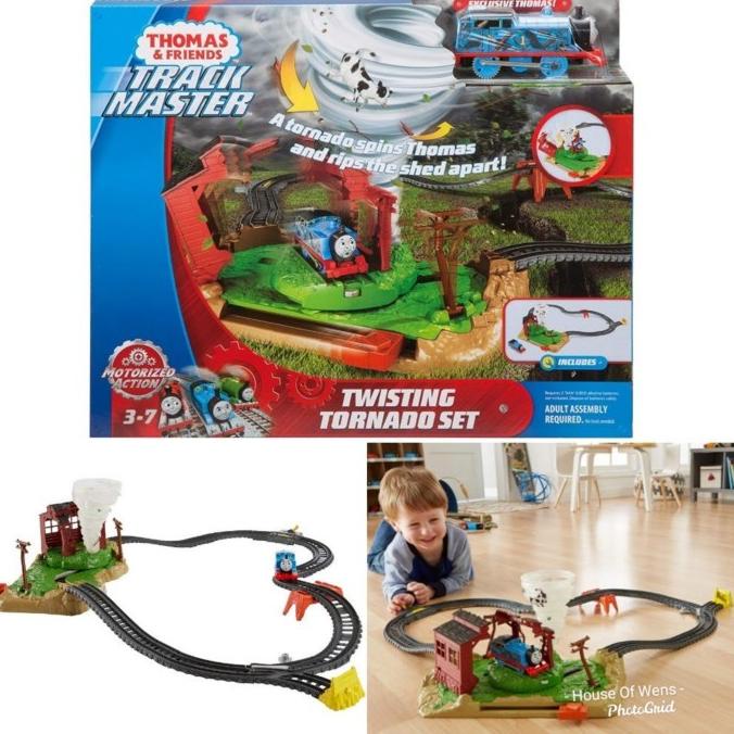 Best Seller Thomas And Friends Twisting Tornado Set - Mainan Kereta Anak Thomas Limited Edition