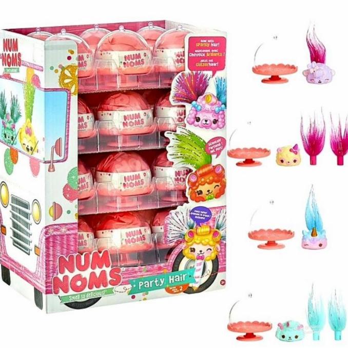 Num Noms Party Hair Pack - Mainan Num Noms Original Stok Terbatas