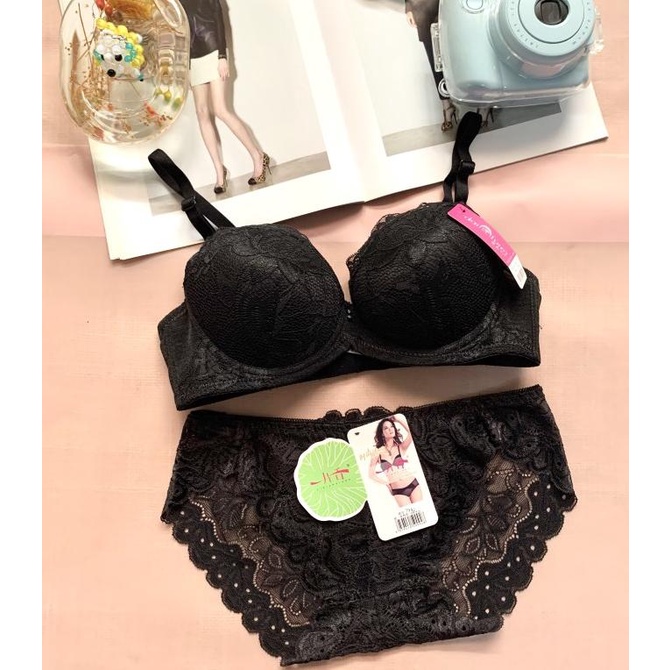 Bra set, bra push up kawat, bra busa tebal kawat, Bra sexy brukat