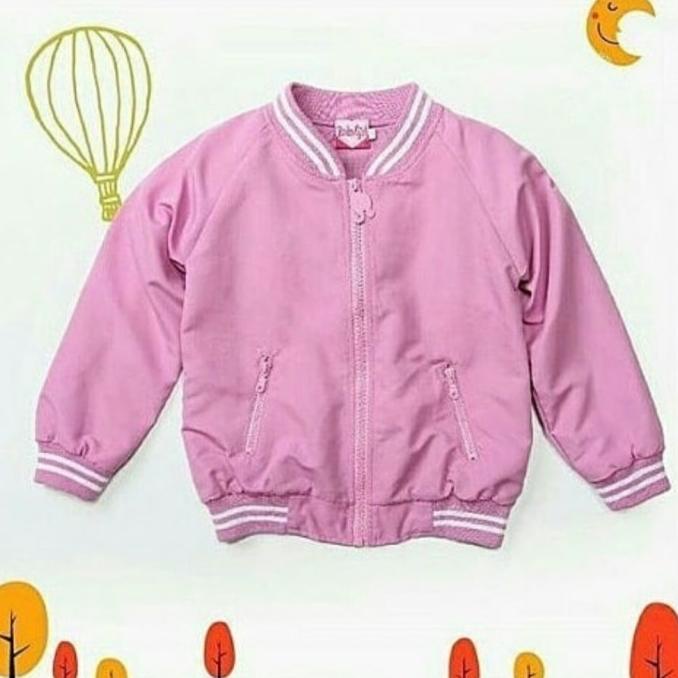 Jaket bomber branded anak perempuan rodeo girl 0052 f