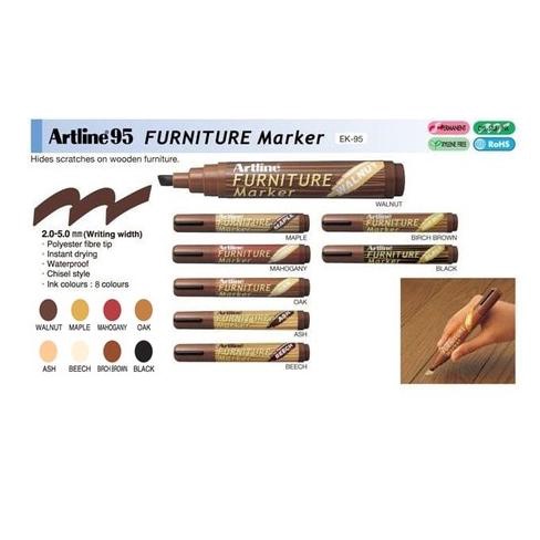 

Cod Spidol Furniture Marker Ash Artline Ek-95 Kayu Perabot Baru