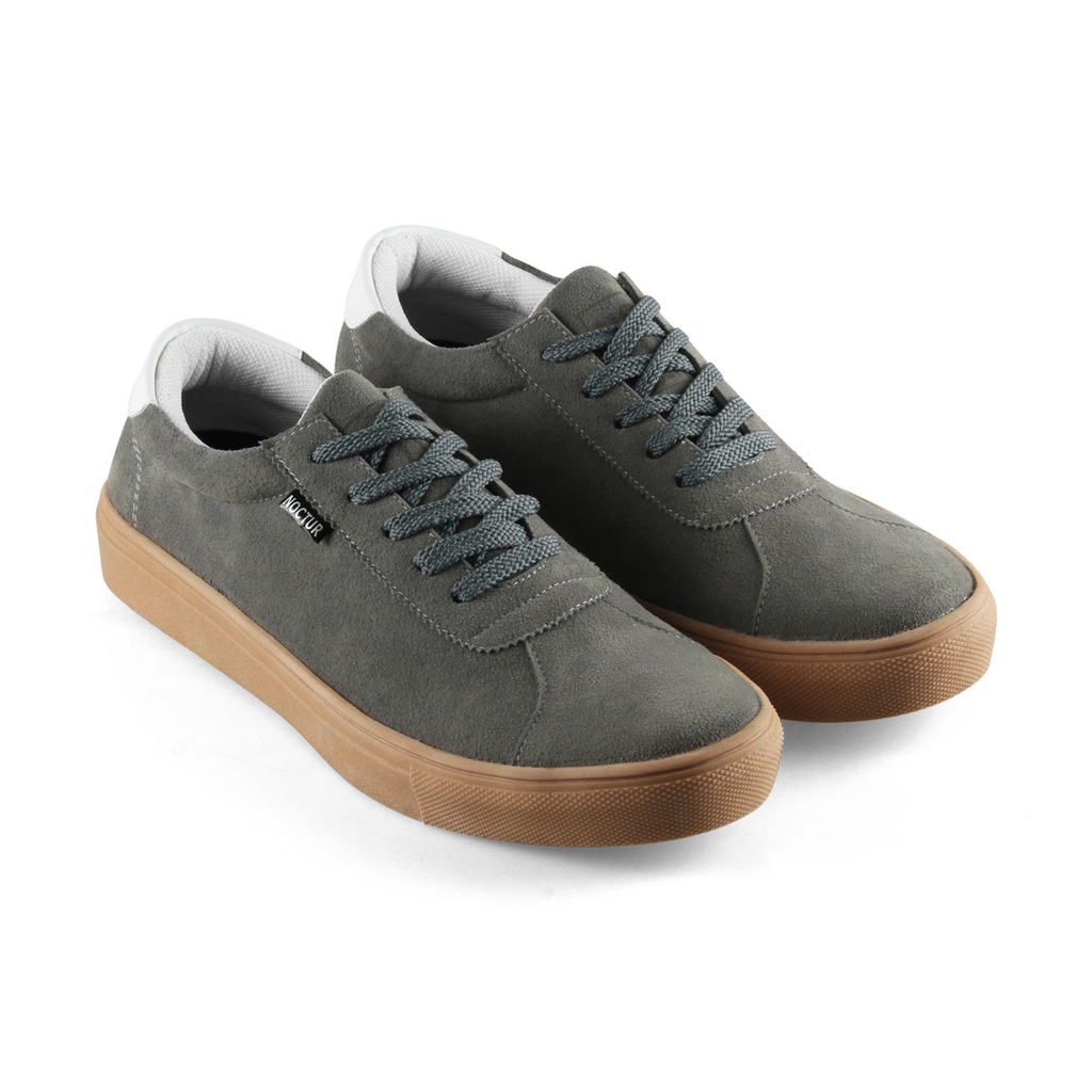 NOCTUR - Sepatu Casual Pria Kulit Suede 38 - 44