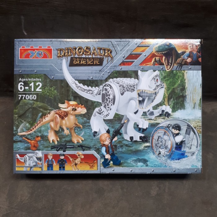MAINAN BRICK LEGO DINOSAURUS JURASSIC PARK